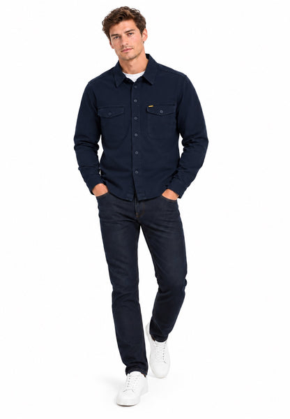 6th Sense Twill Over Shirt - Vulcan