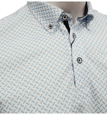 Dario Beltran Polo Shirt - 270 White/Blue