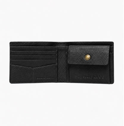 Superdry Classic Leather Wallet - Black