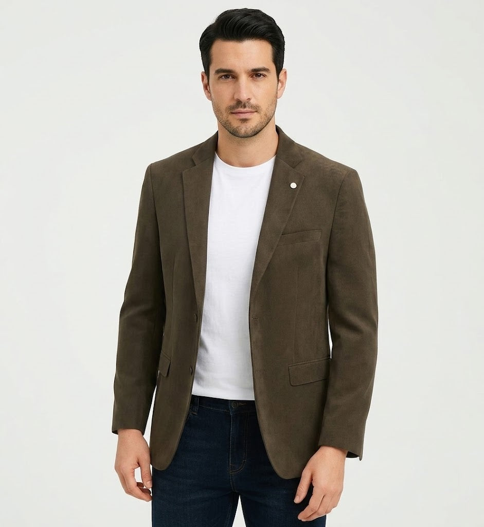 White Label Tapered Fit Jacket - Brown