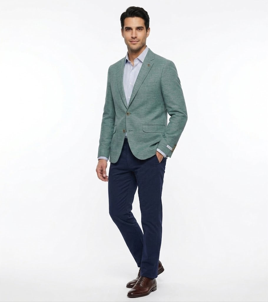 White Label Jasper Tapered Fit Blazer - Green