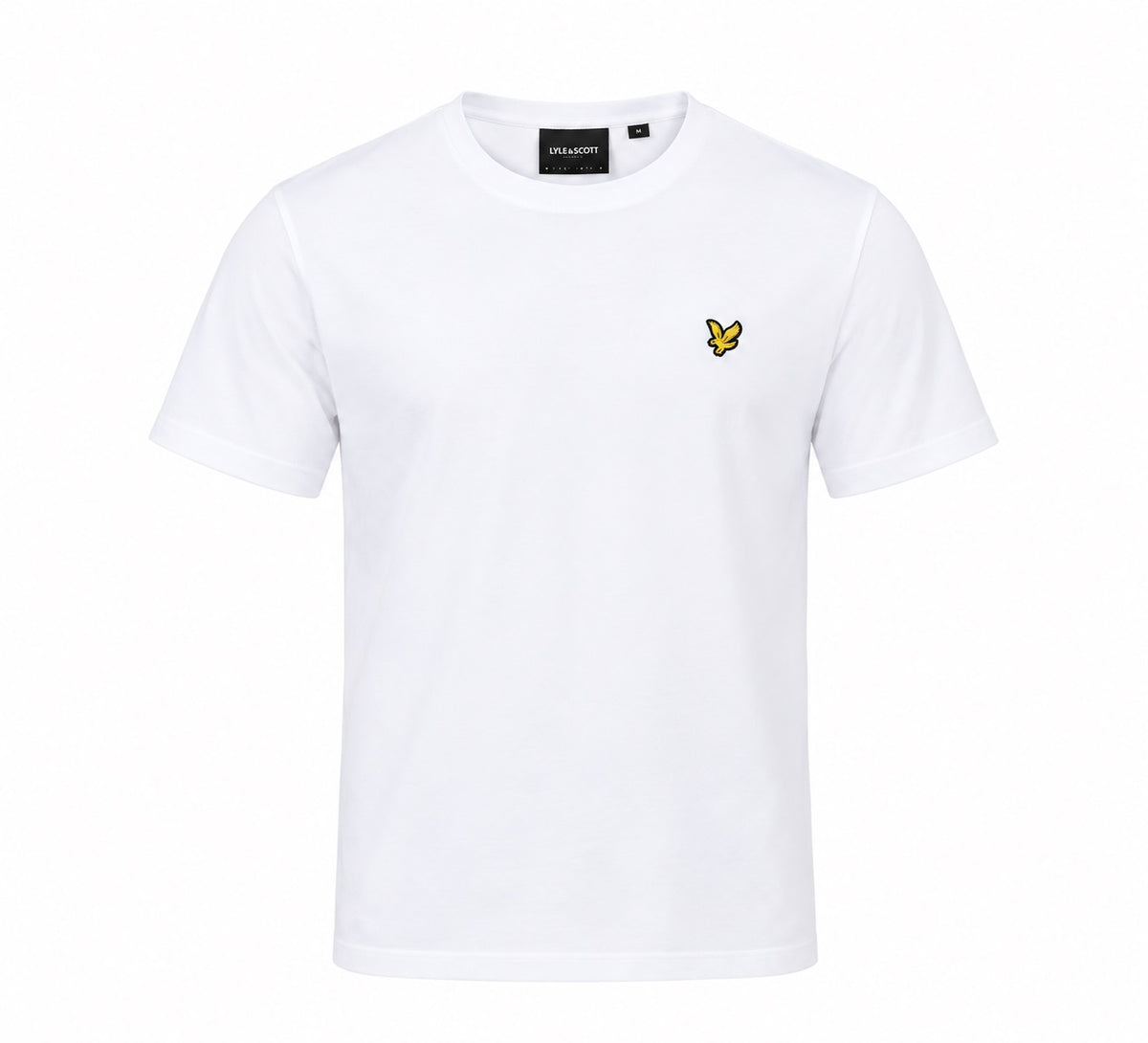 Lyle & Scott Cotton Crew Neck T-Shirt - White