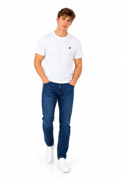 Lyle & Scott Cotton Crew Neck T-Shirt - White