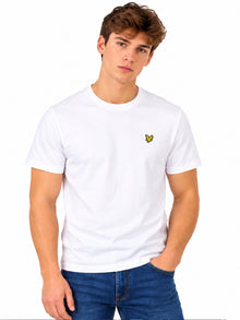 Lyle & Scott Cotton Crew Neck T-Shirt - White