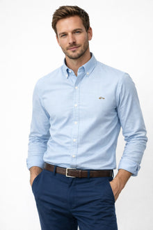 Dario Beltran Zamina Regular Fit Long Sleeve Shirt 2262 - Blue