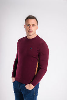 XV KINGS Avondale Crew Neck Sweater - Plummet Split