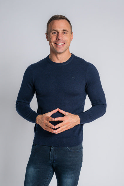 XV KINGS Bulldozer Crew Neck Sweater - Admiral