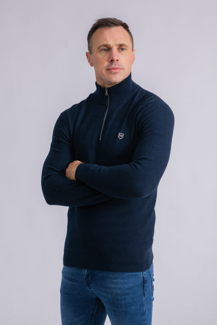 XV KINGS Byron Bay Half Zip Sweater - Admiral