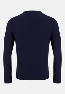 6th Sense Embassy Crew Neck Sweater O# - Maritime Blue