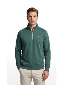 XV KINGS Falcons Half Zip Sweater - Noble Fir