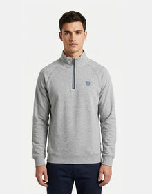 XV KINGS Falcons Half Zip Sweater - Smokeless