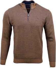 Andre Inch Half Zip Sweater - Ecru