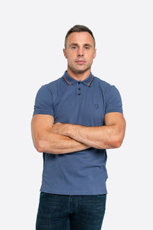 XV KINGS Invincibles Polo Shirt - Pigeon Blue