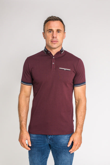 XV Kings Nukuru Polo Shirt - Merlot