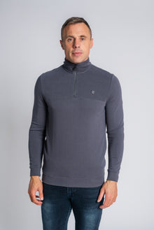 XV KINGS Narbonne Half Zip Sweater - Wolf