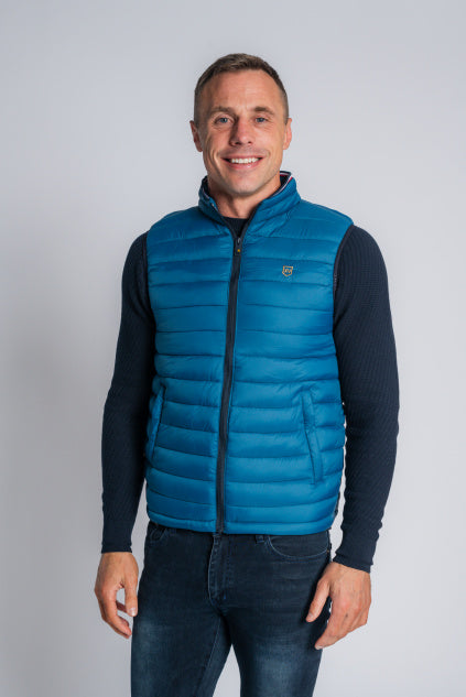 XV Kings Newland Gilet - Petrol Blue