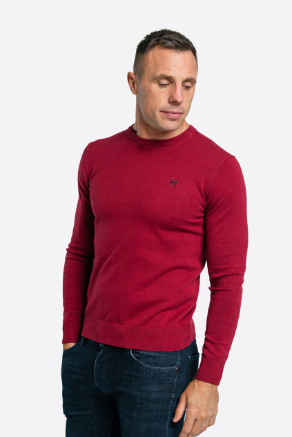 XV KINGS Sea Eagles Crew Neck Sweater - Merlot