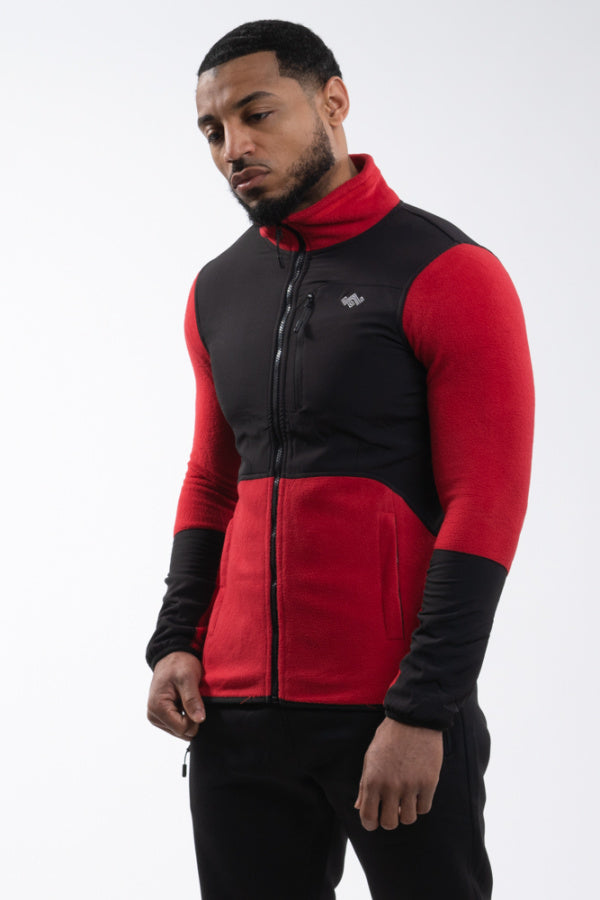 Avventura Therma Heat Fleece Jacket 604 - Red/Black