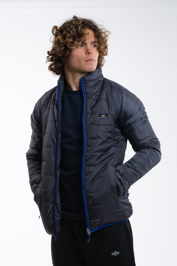 Avventura Therma Heat Padded Non Hooded Jacket 802 - Charcoal/Blue