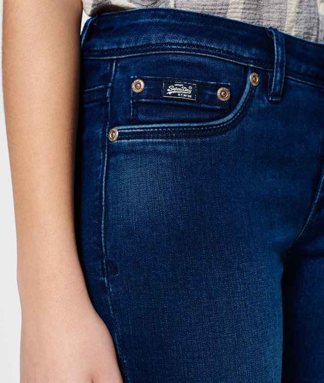 Ladies Superdry Alexia Jeggings - Midnight Sky