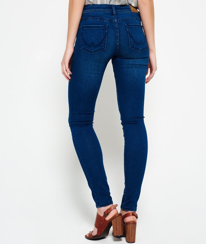 Ladies Superdry Alexia Jeggings - Midnight Sky