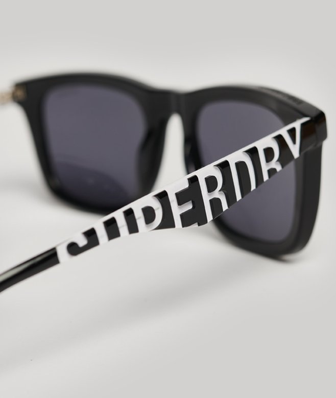Superdry SDR Trailsman Sunglasses - Black/Smoke