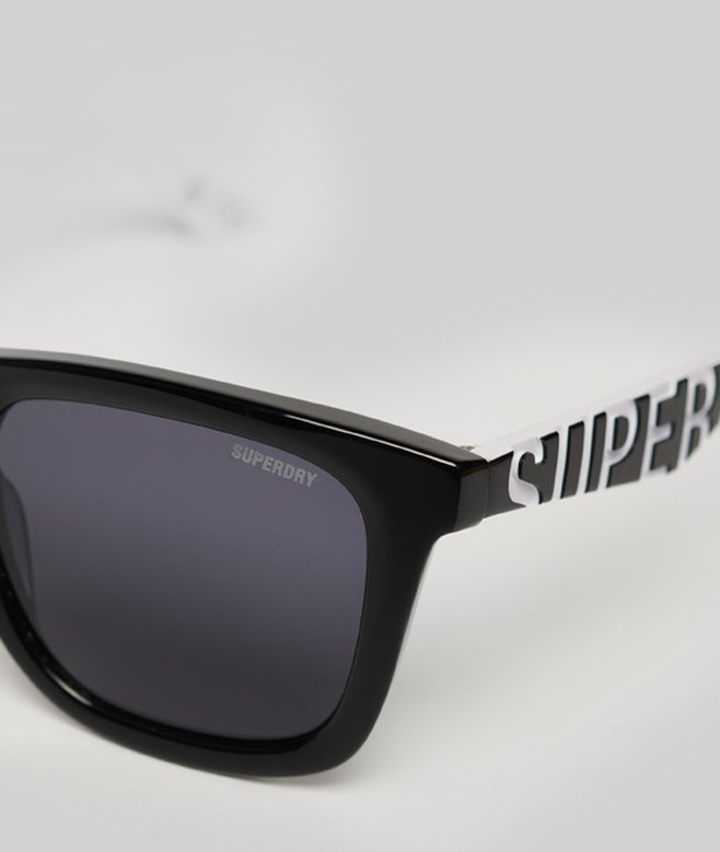 Superdry SDR Trailsman Sunglasses - Black/Smoke