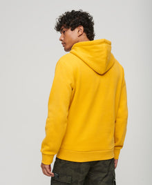 Superdry Athletic Script Graphic Hoodie - Golden Rod Yellow