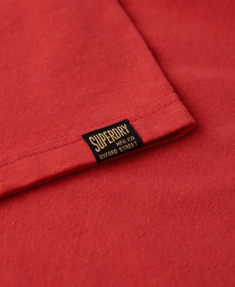 Superdry Vintage Logo Heritage T-Shirt - Ferra Red Marl