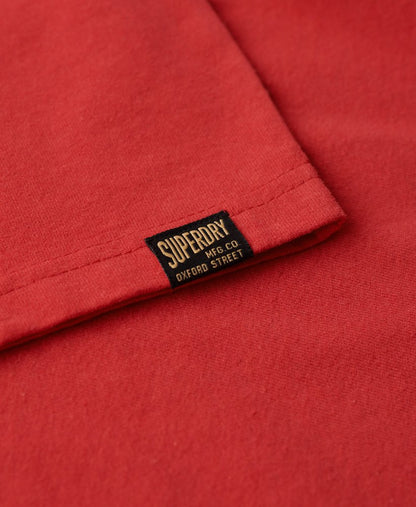 Superdry Vintage Logo Heritage T-Shirt - Ferra Red Marl