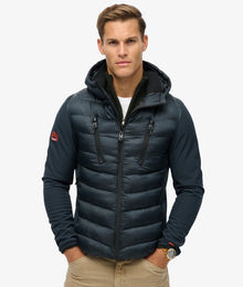 Superdry Hooded Storm Softshell Jacket - Eclipse Navy