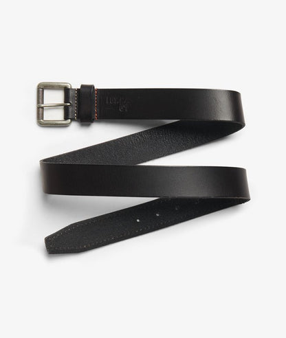 Superdry Men's Badgeman Leather Jean Belt - Black
