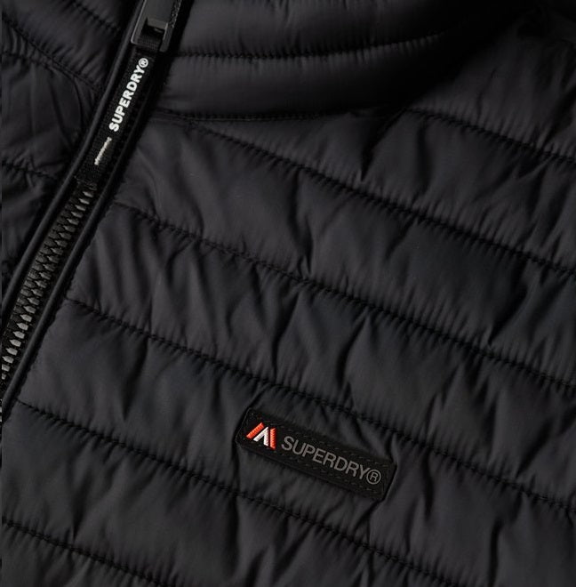 Superdry Fuji Lite Padded Jacket - Jet Black