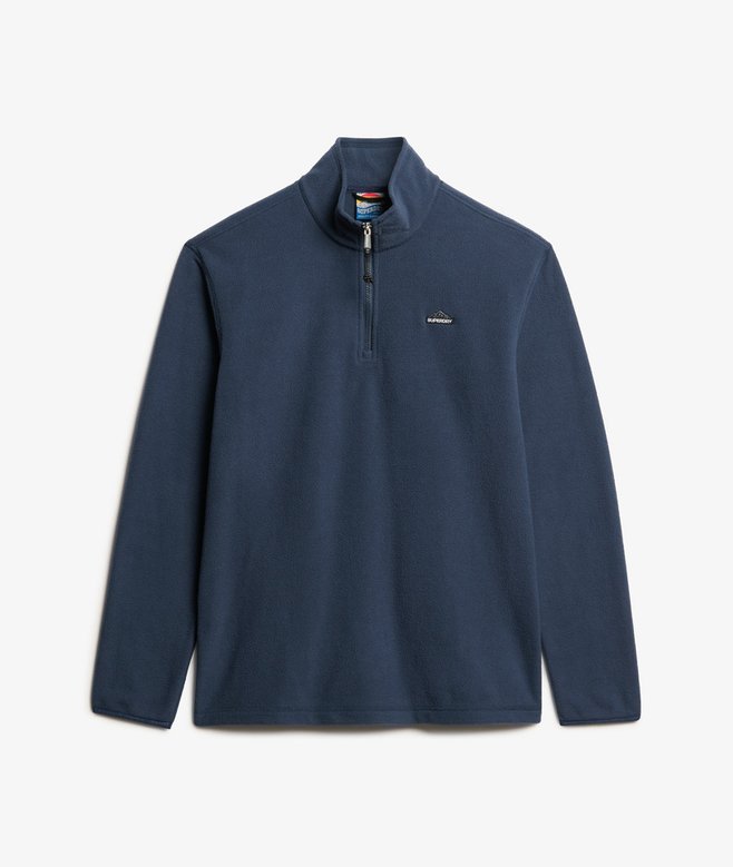 Superdry Polar Fleece Half Zip - Lauren Navy