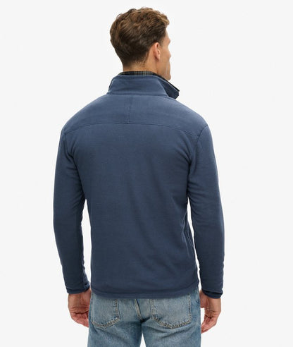 Superdry Polar Fleece Half Zip - Lauren Navy