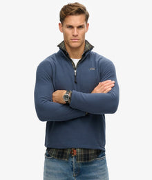 Superdry Polar Fleece Half Zip - Lauren Navy