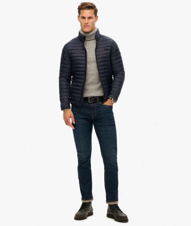 Superdry Fuji Lite Padded Jacket - Eclipse Navy