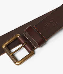 Superdry Men's Badgeman Leather Jean Belt - Brown