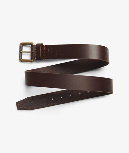 Superdry Men's Badgeman Leather Jean Belt - Brown