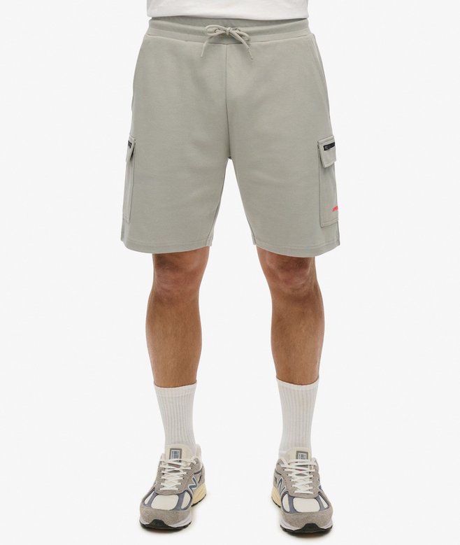 Superdry Tech Logo Cargo Shorts - Slate Iron