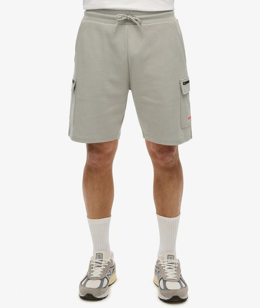 Superdry Tech Logo Cargo Shorts - Slate Iron