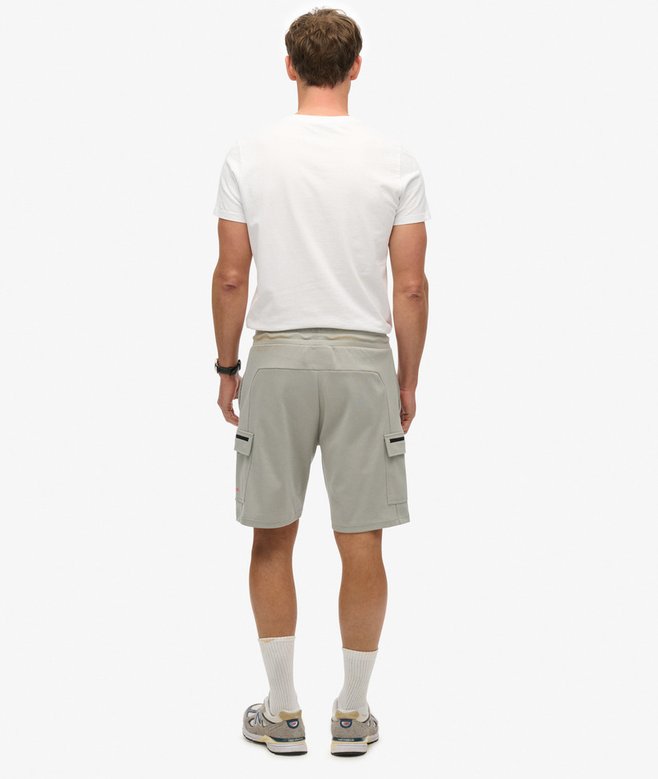 Superdry Tech Logo Cargo Shorts - Slate Iron