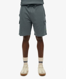Superdry Tech Logo Cargo Shorts - Stormy Weather Blue