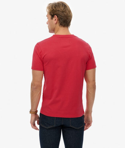 Superdry Vintage Logo Classic T-Shirt - Indiana Red