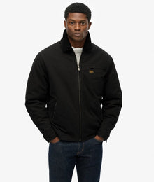 Superdry Cotton Canvas Ranch Jacket - Jet Black
