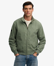 Superdry Classic Harrington Jacket - Lliy Pad Green