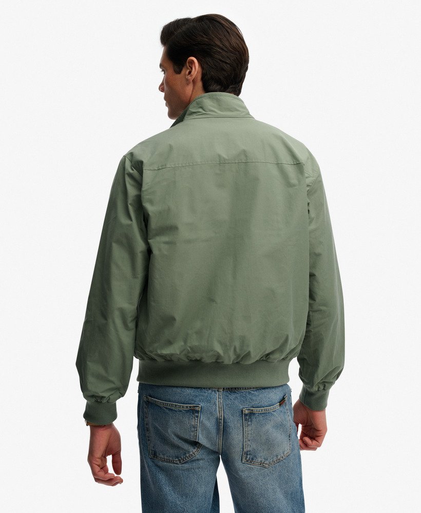 Superdry Classic Harrington Jacket - Lliy Pad Green