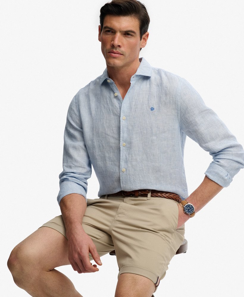 Superdry Premium Regular Chino Shorts - Sandstone Brown
