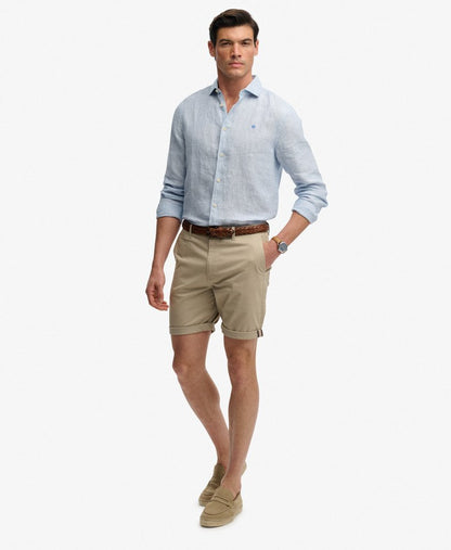 Superdry Premium Regular Chino Shorts - Sandstone Brown