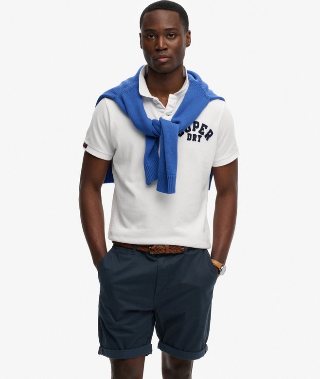 Superdry Premium Regular Chino Shorts - Eclipse Navy